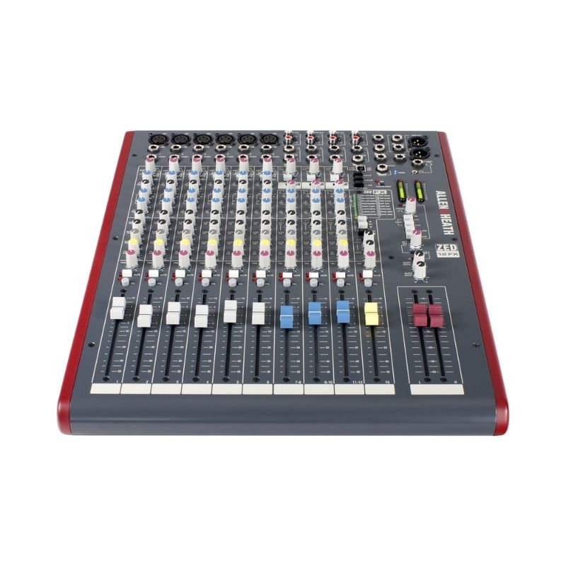 Allen & Heath ZED-12FX 12-Channel USB Analog Mixer with FX - Image 2