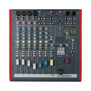Allen & Heath ZED60-10FX 6-channel Analog Mixer with Effects
