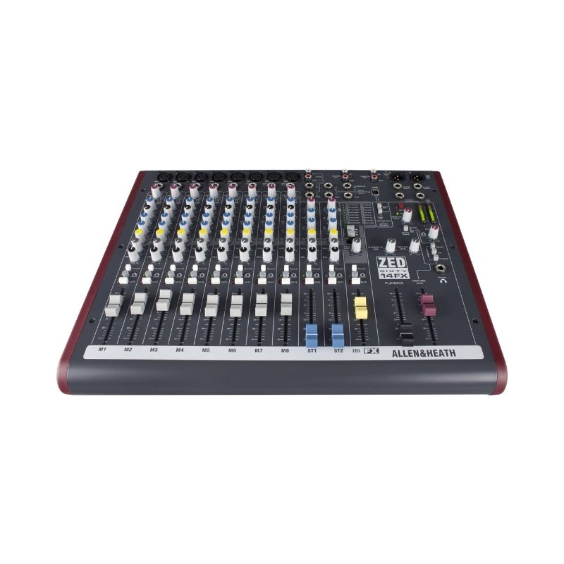 Allen & Heath ZED60-14FX Live and Studio Analog Mixer with FX - Image 2