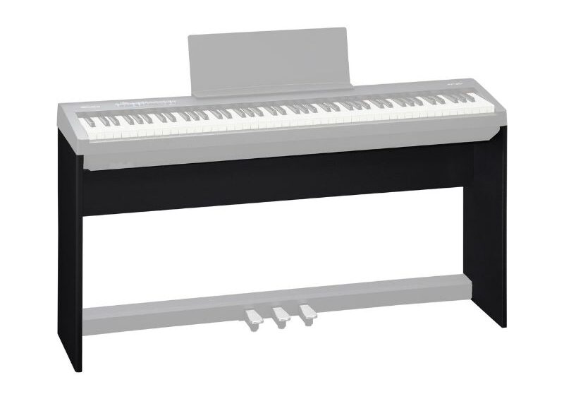 Black Roland KSC-70 piano stand illustrated against a plain white background.
