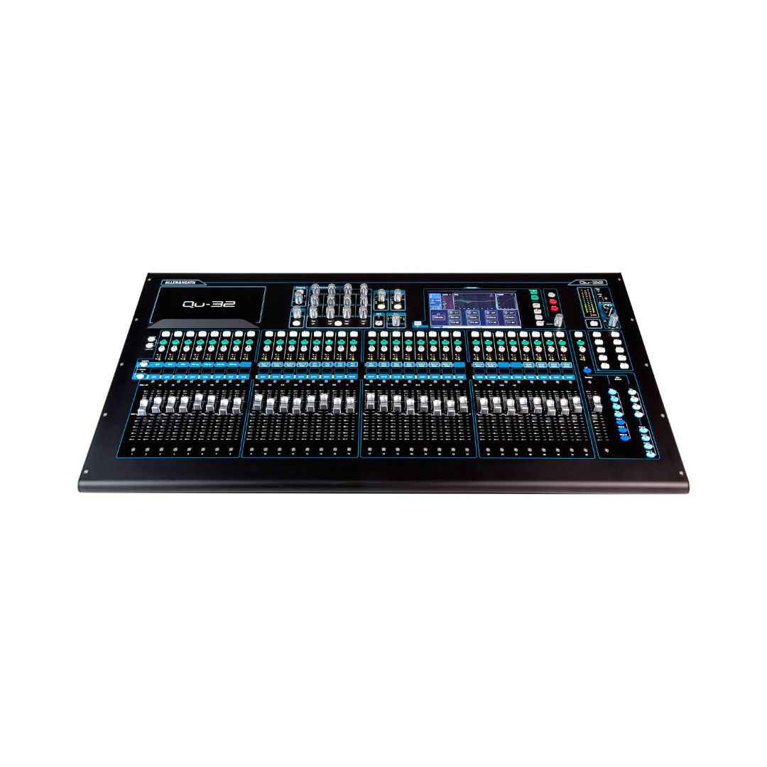 Allen & Heath Qu-32C 38-In/28-Out Digital Mixer - Chrome - Image 2