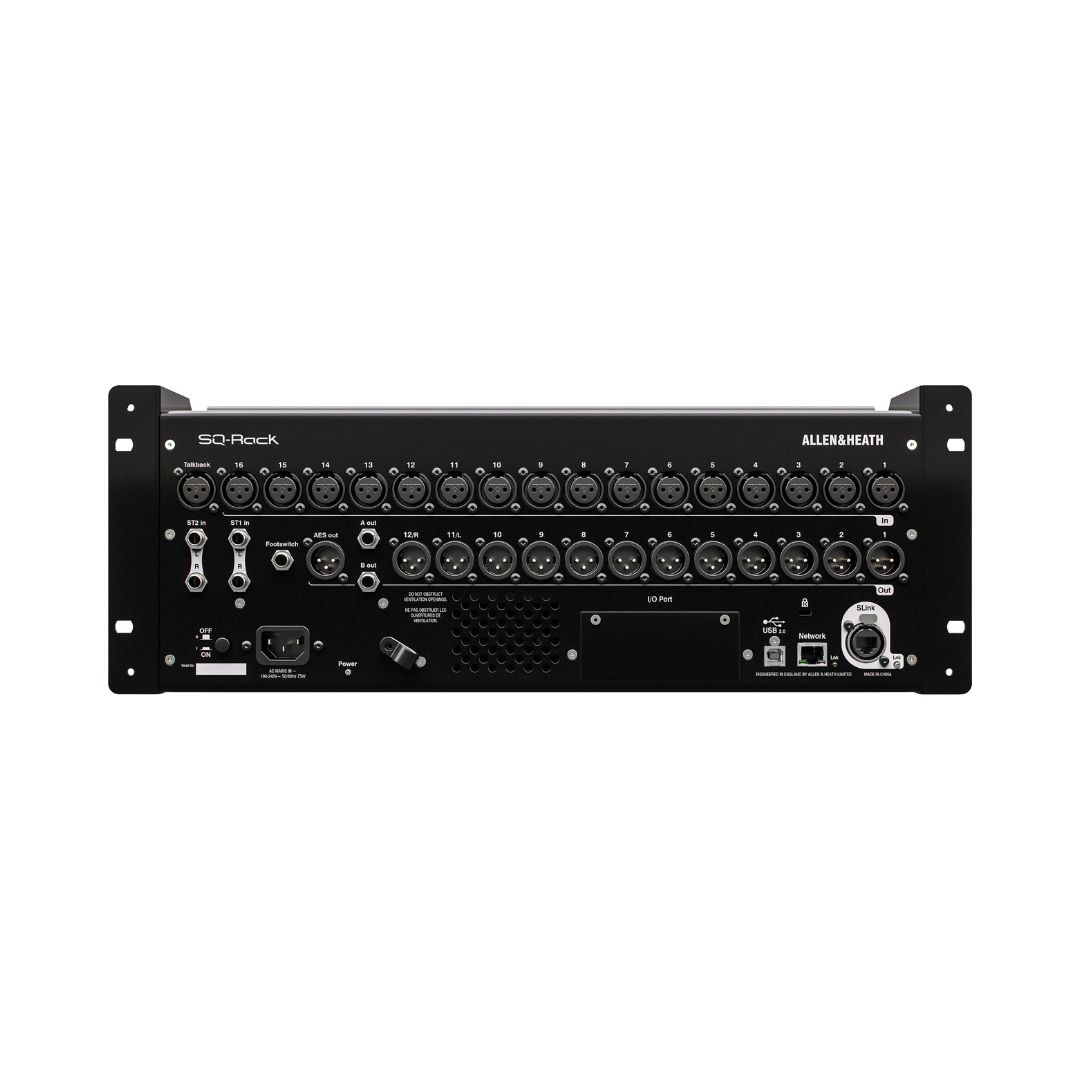 Allen & Heath SQ-Rack 48-Channel / 36-Bus Digital Mixer (4 RU) - Image 6