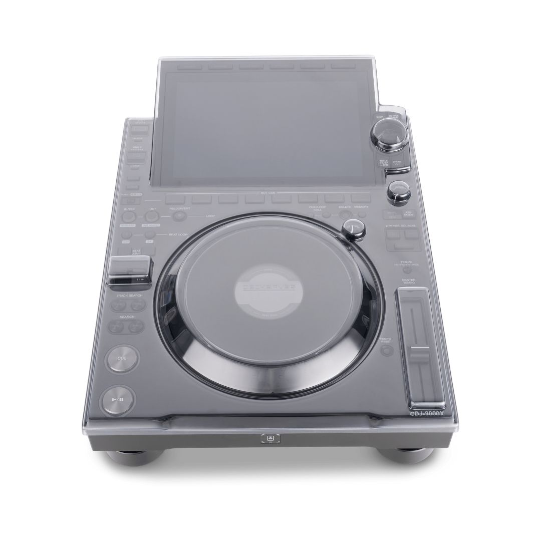 Protective cover for AlphaTheta CDJ-3000X, designed to shield against dust and damage during storage and transport.