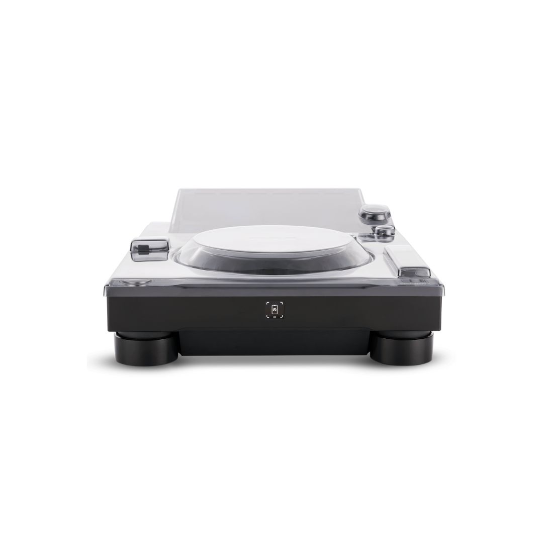 Protective cover for AlphaTheta CDJ-3000X, designed to shield against dust and damage during storage and transport.