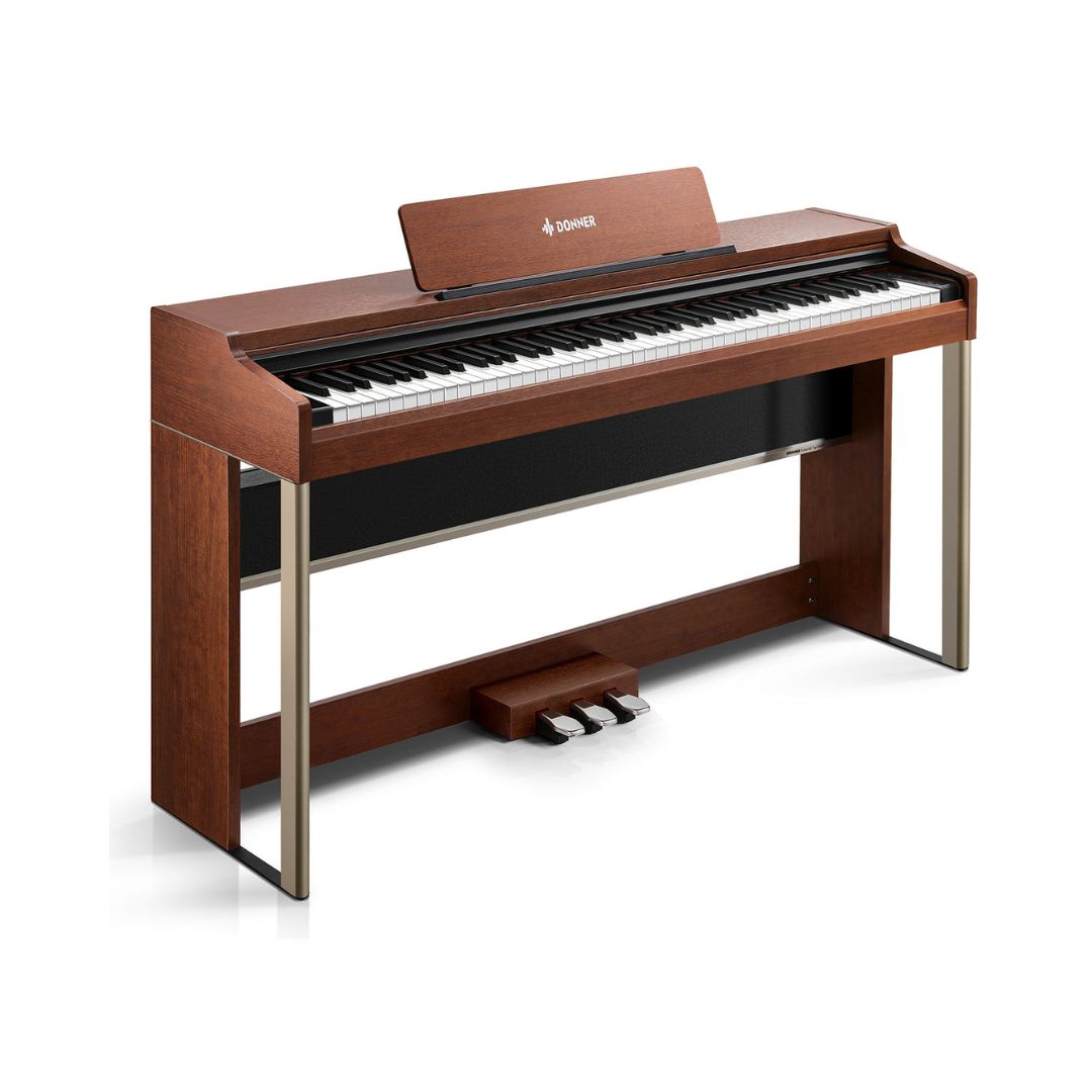 Donner DDP-200 PRO Digital Piano with Touchscreen - Brown - Image 2