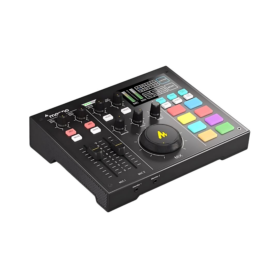 Maono AU-AM100 Audio Interface & Podcast Equipment - Black - Image 2