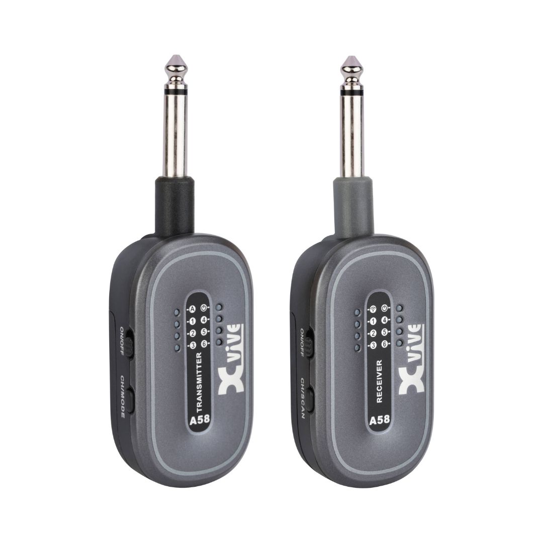 Xvive A58 5.8 GHz Wireless Guitar System Set - Grey - Image 2