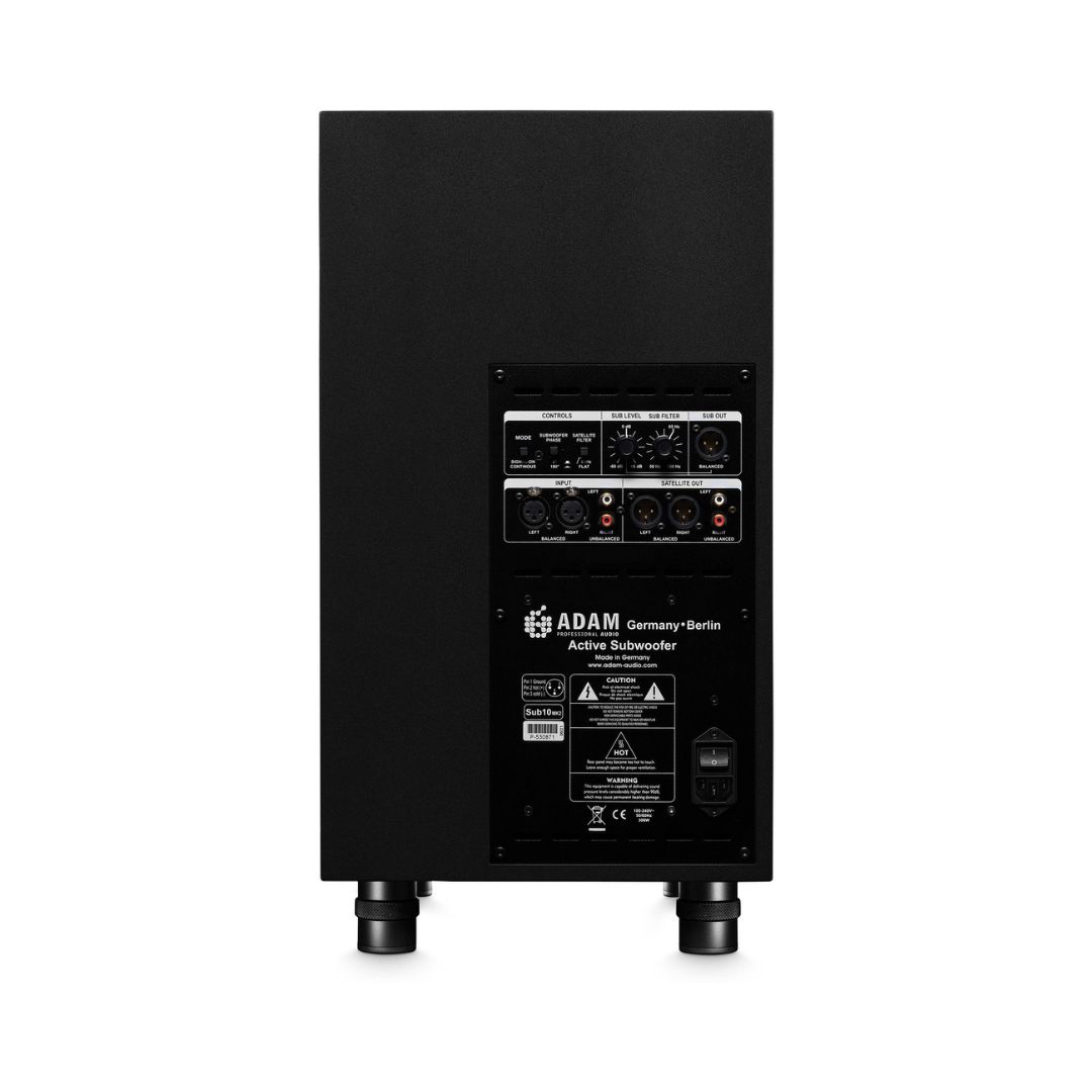 Adam Audio Sub10 Mk2 300W 10″ Active Studio Subwoofer - Image 5