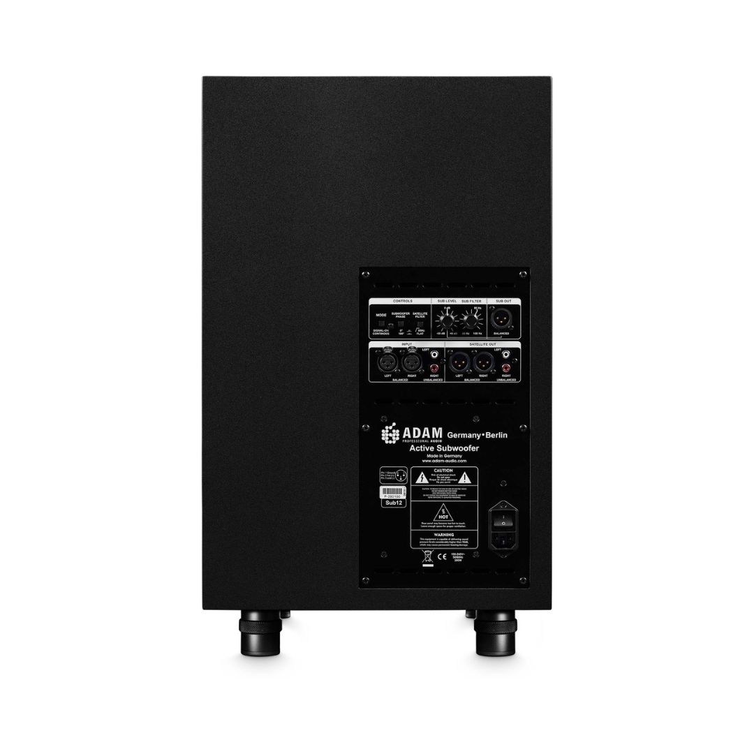 Adam Audio Sub12 300W 12″ Active Studio Subwoofer - Image 5