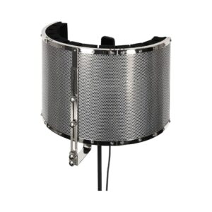 Adam Hall RF1 Microphone Filter, model SLDRF1, designed to reduce unwanted noise and enhance audio clarity.