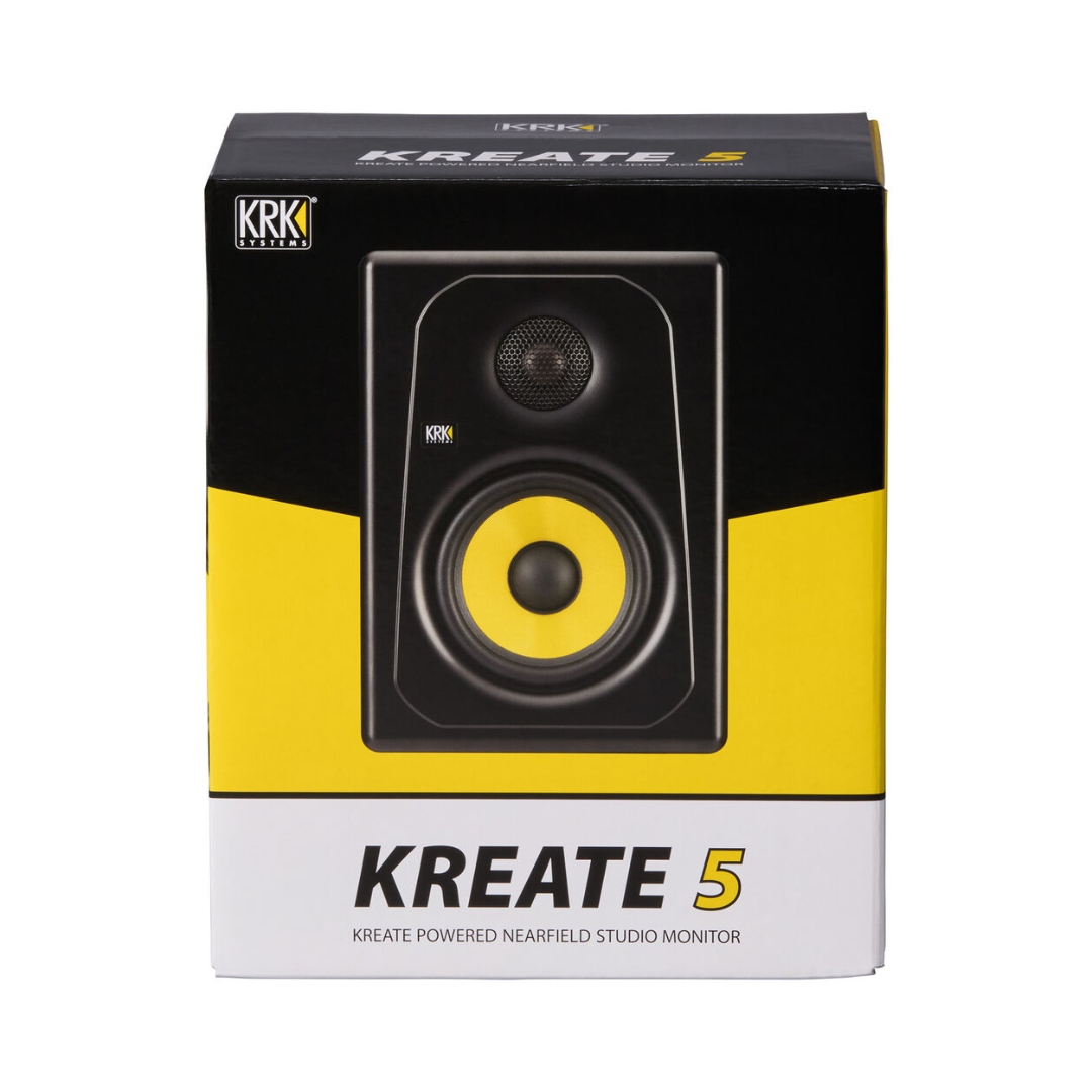KRK Kreate 5 Active Studio Monitor with Bluetooth (Black) - Image 5