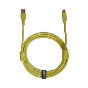 UDG Ultimate Audio Cable USB 3.2 C-A Straight, 1.5M length, model U98001YL, designed for high-quality audio connections.