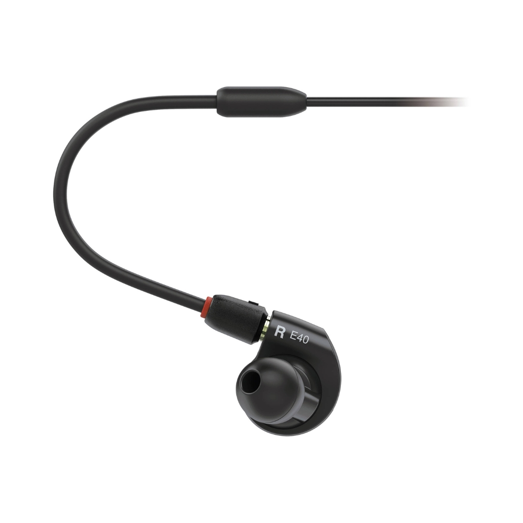 Audio-Technica ATH-E40 Professional In-Ear Monitor Headphone - Image 4
