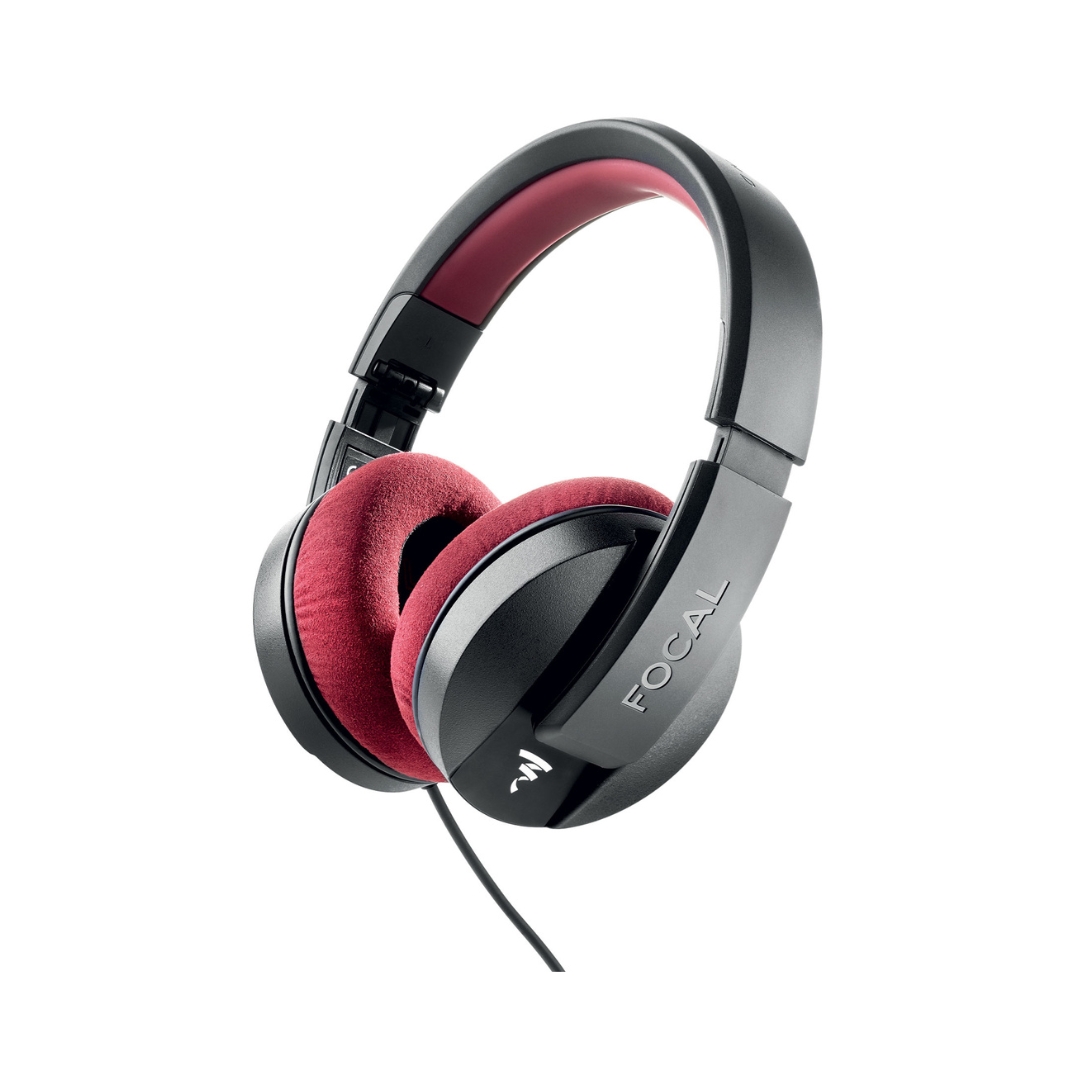 Closed-back monitoring headphones designed for professional audio listening and sound isolation.
