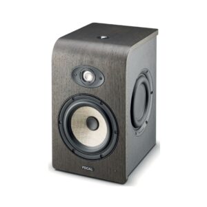 Focal Shape 65, a 6.5-inch nearfield studio monitor, designed for accurate sound reproduction in professional audio settings.