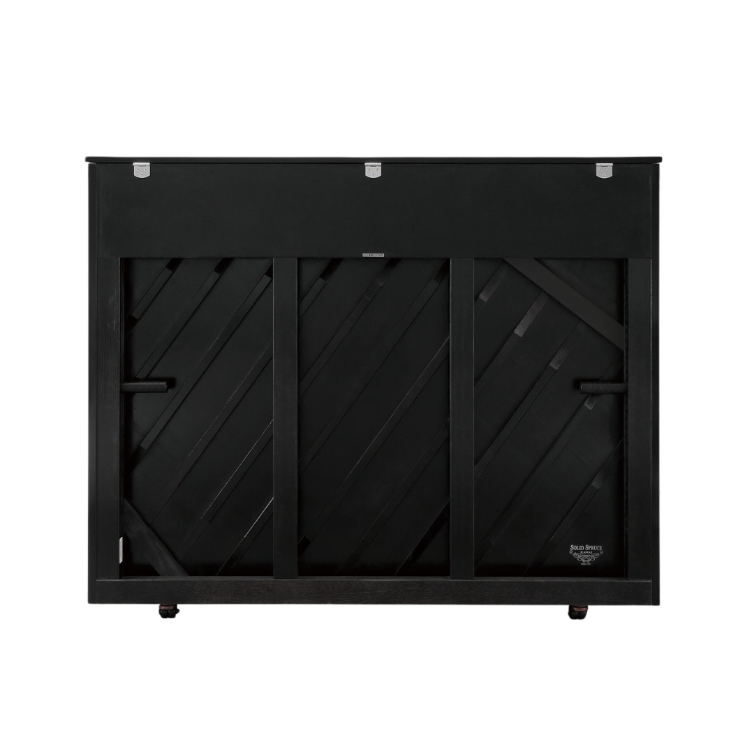 KAWAI ND-21 Upright Piano Ebony Polish - With Bench - Image 3