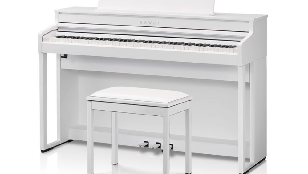 Kawai CA-401 Hammer-action Digital Piano - White