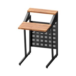 Wavebone 6U studio console rack desk of the Wavebone Space Station set, featuring a sleek design.