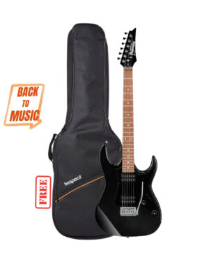 Ibanez GRX20Z Electric Guitar Black with Free Bespeco BAG5EG