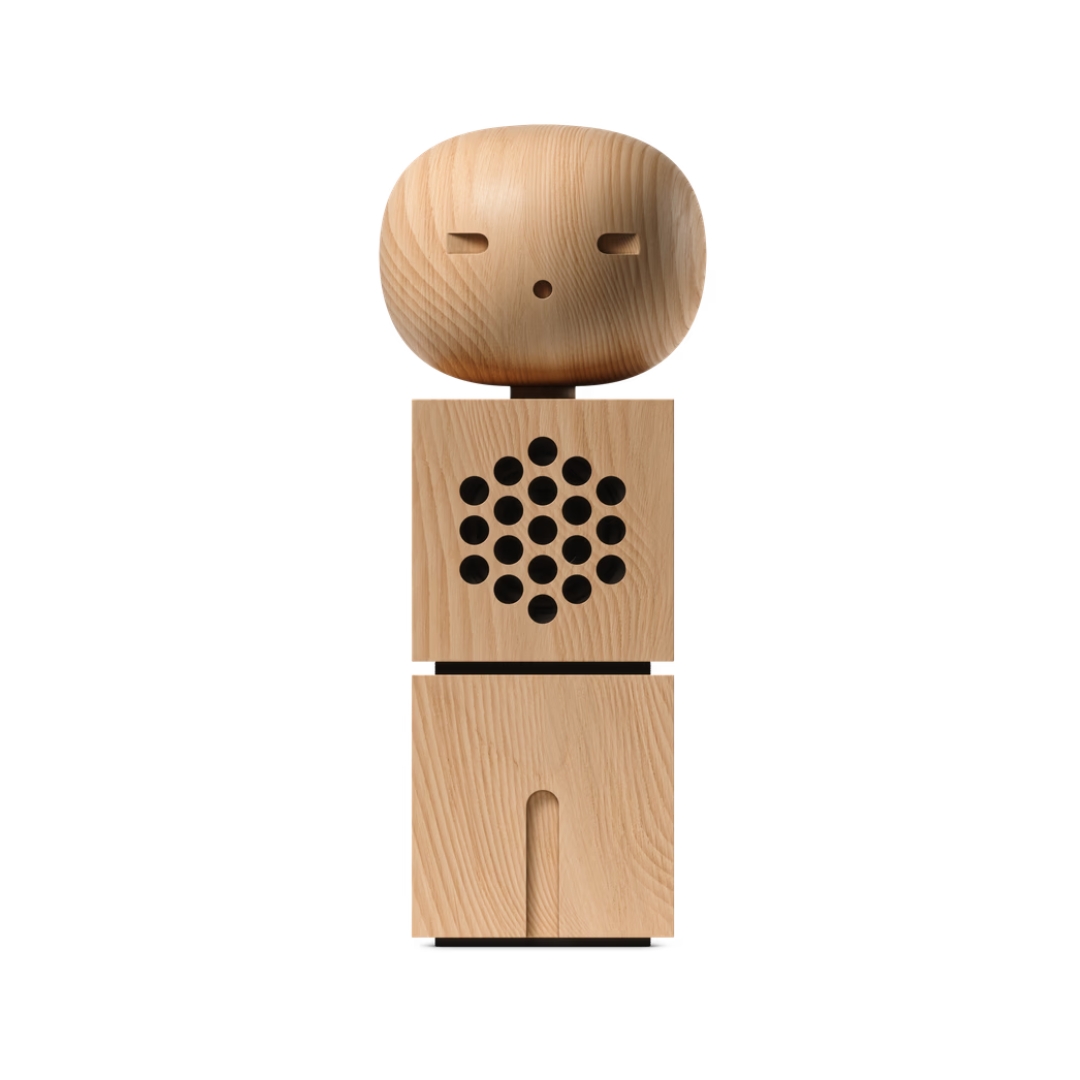 Teenage Engineering CH-8 Miki speaker designed for vocal and MIDI use, featuring a sleek, modern design and vibrant colors.