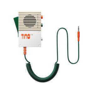 Teenage Engineering EP–2350 TING FX Microphone with a sleek design, ideal for creative audio projects and performances.