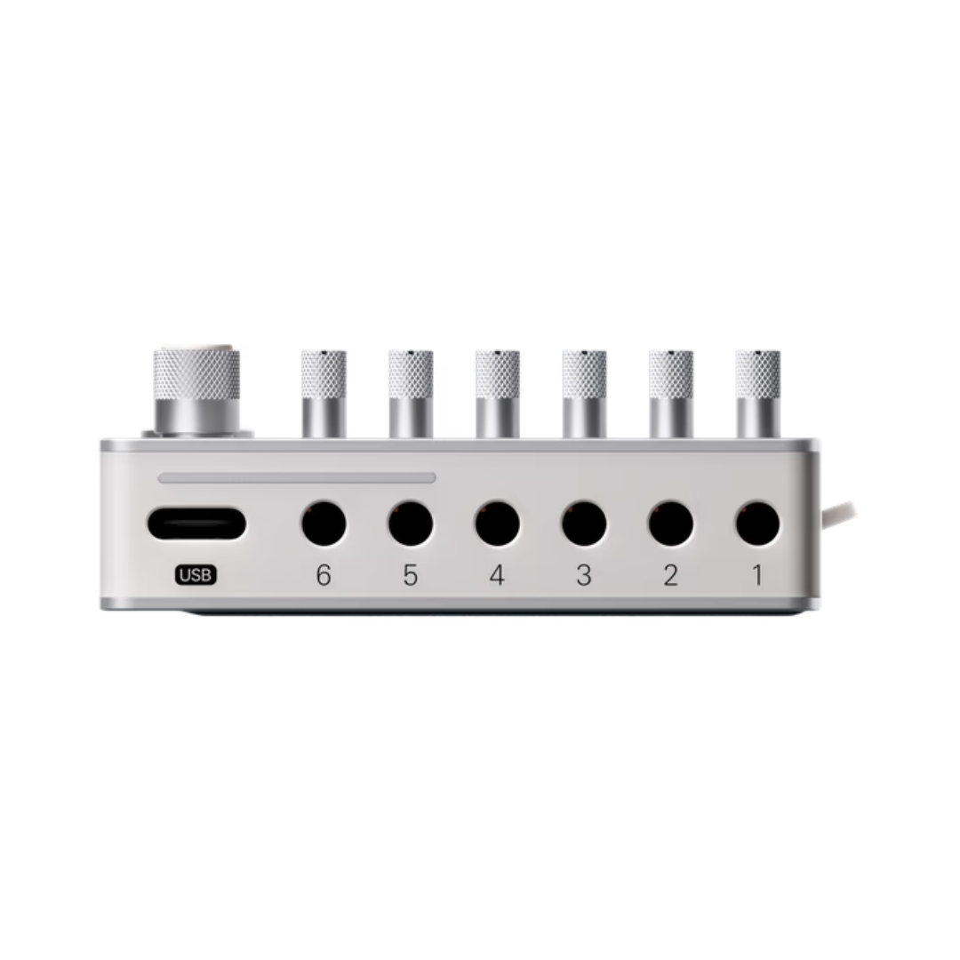 Teenage Engineering TX-6 Portable 6-Channel Pro Mixer (Silver) - Image 4