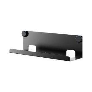 1. Cable management tray for Wavebone Space Station workstation, designed to organize and conceal cables efficiently.