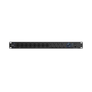 Fender Quantum LT 16 USB-C audio interface with multiple input/output ports and sleek design for professional audio recording.