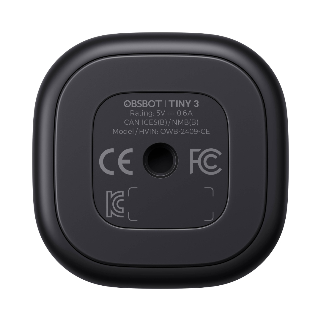 OBSBOT Tiny 3 AI-Powered Spatial Audio 4K PTZ Webcam - Image 7