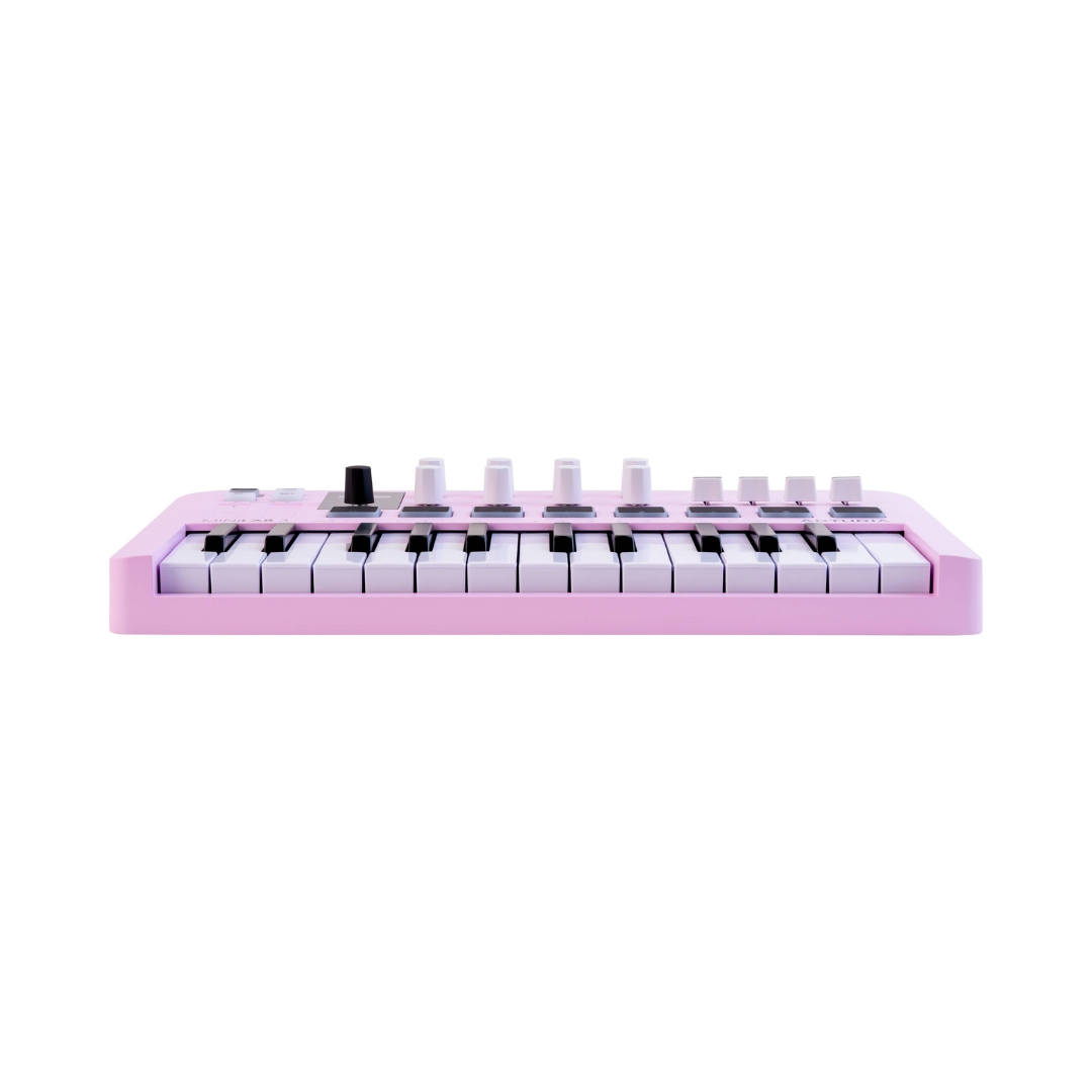 Arturia MiniLab MK3 25-key Midi Keyboard Controller - Rose Quartz - Image 3