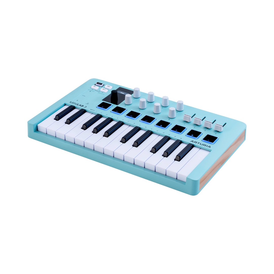 Arturia MiniLab MK3 25-key Midi Keyboard Controller - Aquamarine - Image 2