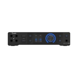 Fender Quantum HD 2 USB-C audio interface featuring sleek design, dual connectivity options, and professional audio capabilities.