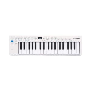 1. Arturia KeyStep 37 MKII, a MIDI controller and sequencer with 37 keys and various connectivity options.
