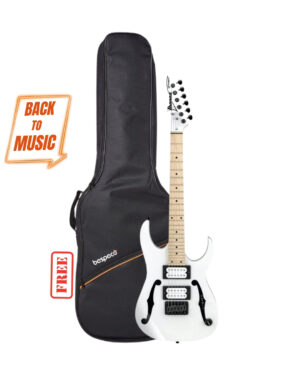Ibanez PGMM31 Electric Guitar White with Free Bespeco BAG5EG