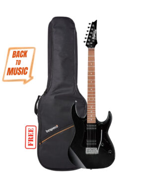 Ibanez GRX20Z Electric Guitar Black with Free Bespeco BAG5EG