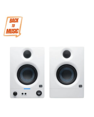 PreSonus Eris E3.5 2nd Gen 3.5-inch Studio Monitors (White)