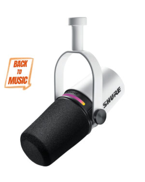 Shure MV7+ Podcast XLR/USB Microphone - (White)