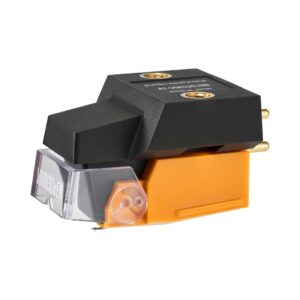 Audio-Technica AT-VM530xEN stereo cartridge, featuring dual moving magnet technology for enhanced sound quality.