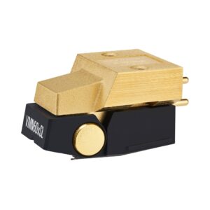 Audio-Technica AT-VM760xSL dual moving magnet stereo cartridge, designed for high-fidelity vinyl playback.