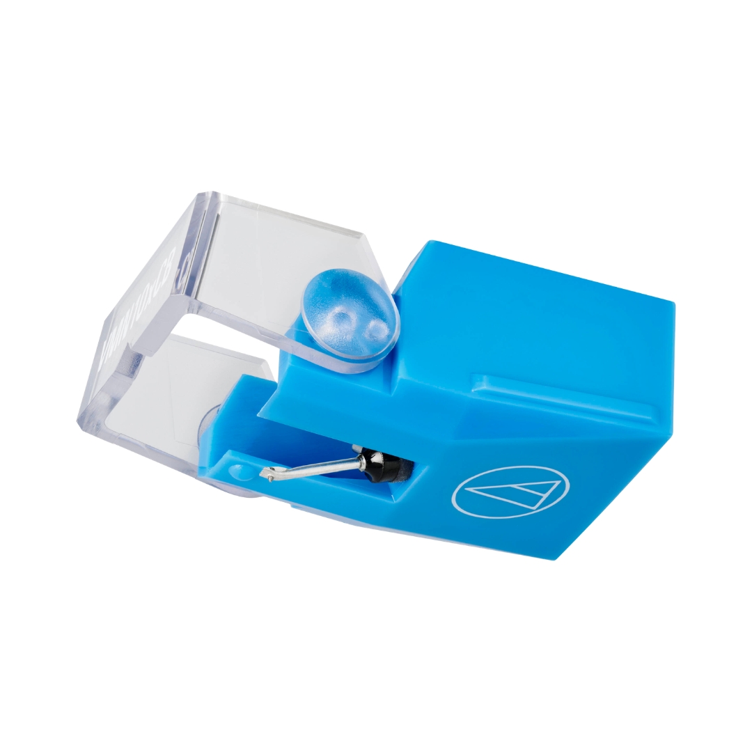 Audio-Technica AT-VMN10xCB replacement stylus with a conical bonded tip, designed for optimal sound quality in vinyl playback.