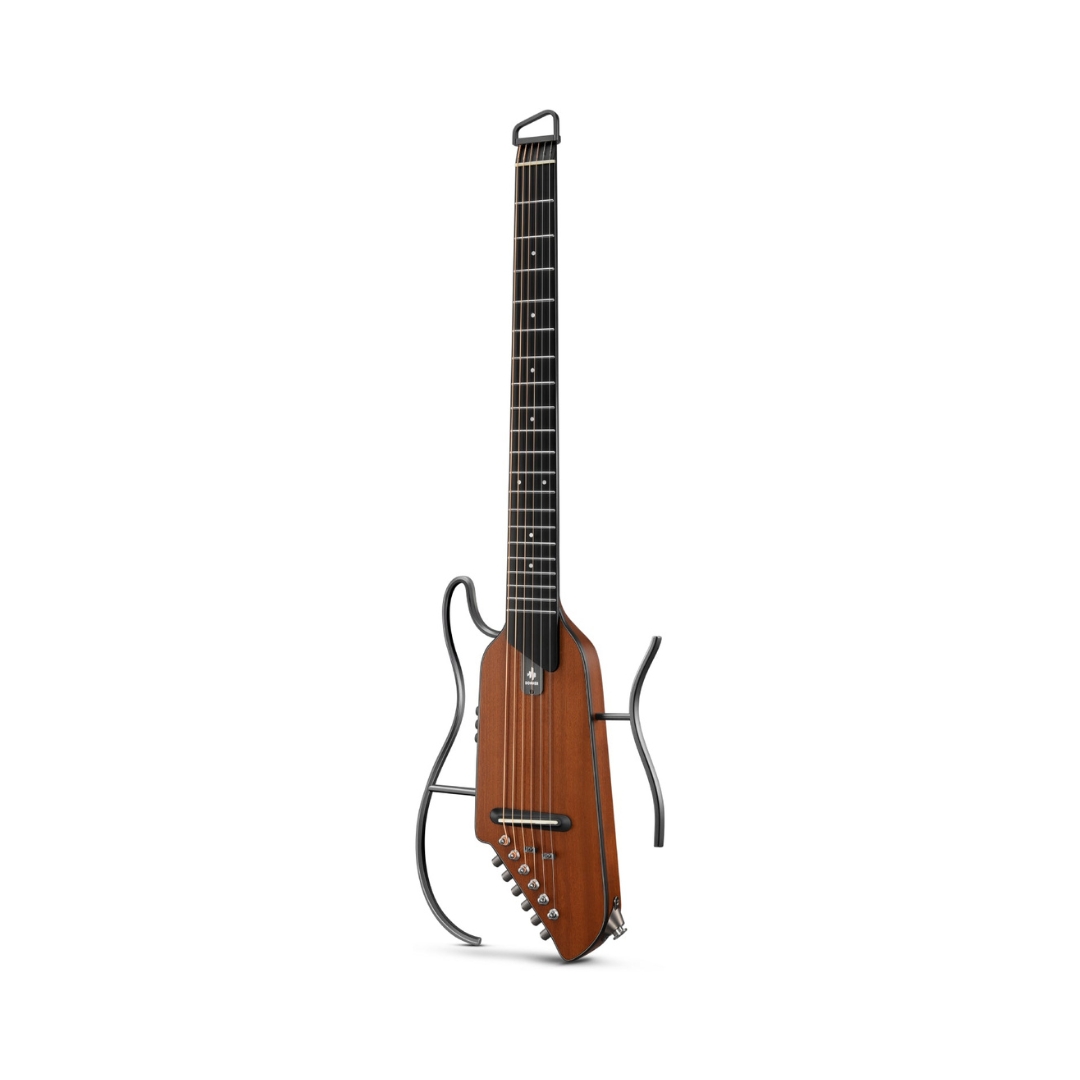 Donner HUSH-I EVO2 Acoustic-Electric Travel Guitar - Natural - Image 3