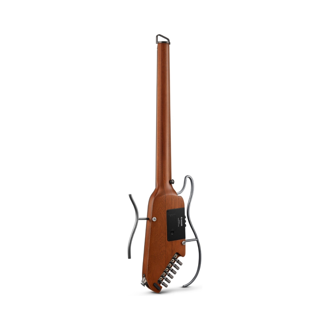 Donner HUSH-I EVO2 Acoustic-Electric Travel Guitar - Natural - Image 4