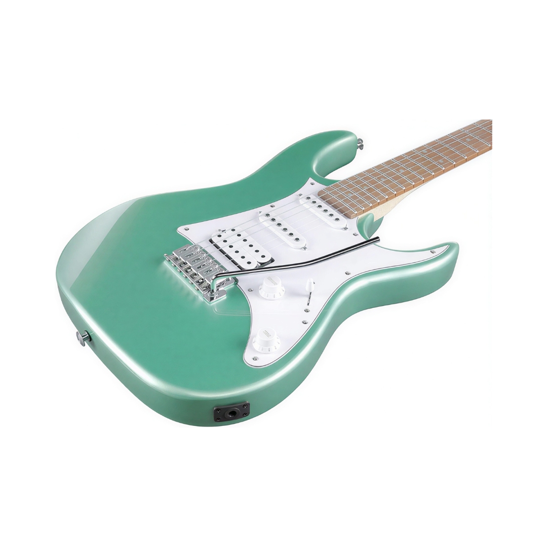 Ibanez GRX40 6 String Solid Body Electric Guitar - Metallic Light Green - Image 3