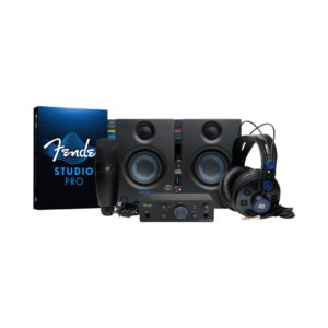 Fender Quantum Complete Bundle, a comprehensive kit for professional audio recording and production.