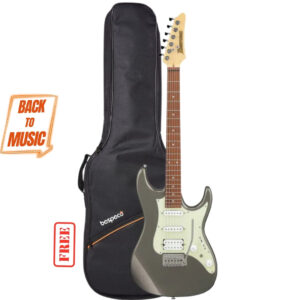 Ibanez AZES40-TUN Essentials Series Electric Guitar - Tungsten with Free Bespeco BAG5EG
