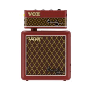 Limited edition VOX amPlug Set featuring Brian May's signature design for guitar practice and performance.