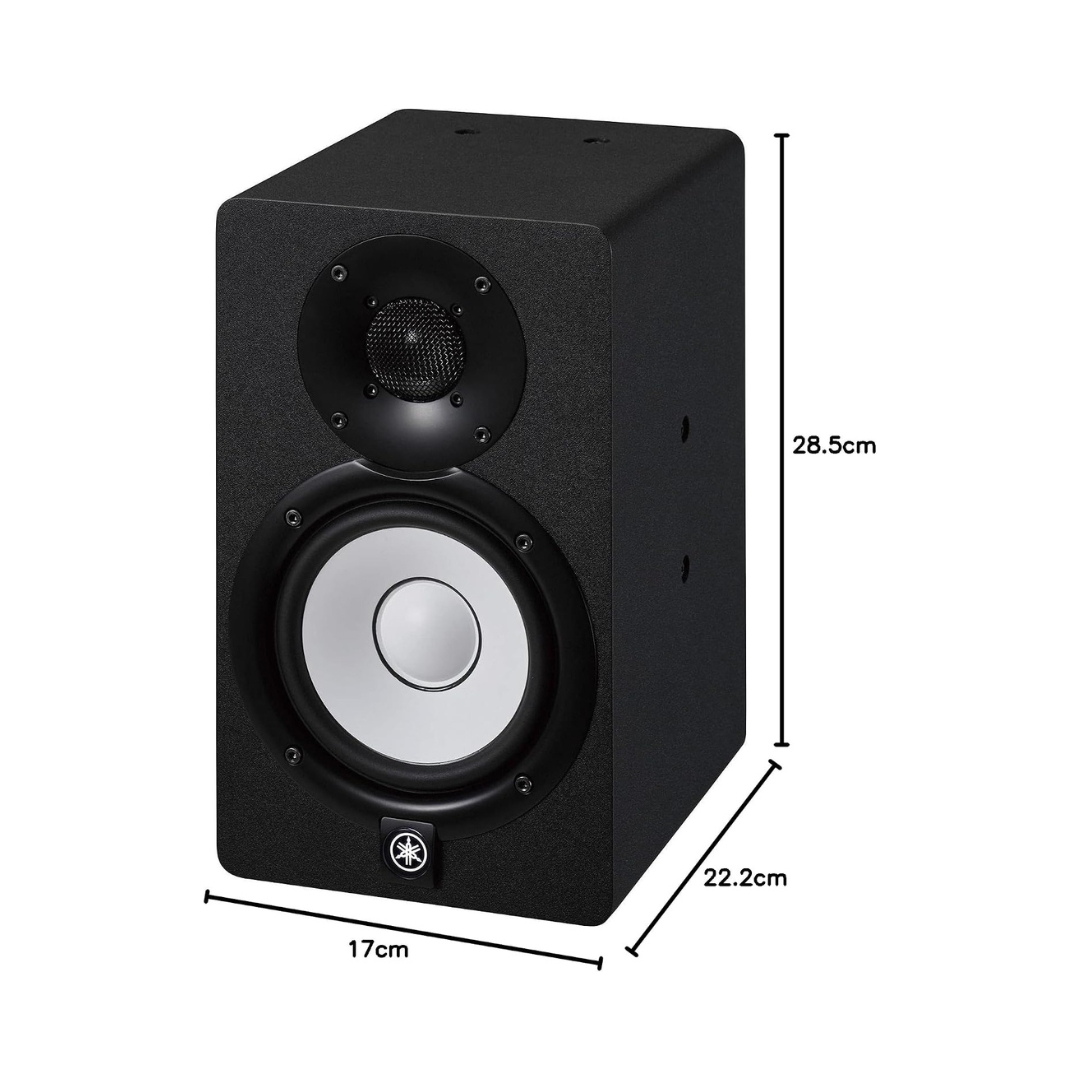 Yamaha HS5I 2-Way Bi-Amped Powered Studio Monitor (Black) - Image 4