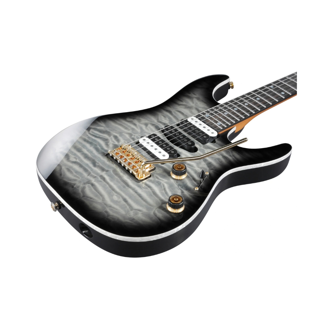 Ibanez Premium AZ47P1QM Electric Guitar - Black Ice Burst - Image 4
