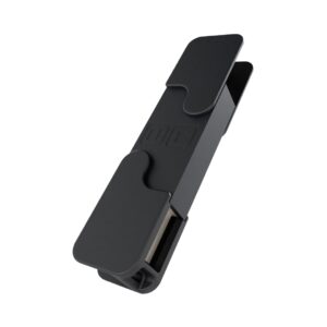 DJTT Chroma USB Drive Version 2 in Void Black, featuring a sleek design and compact size for easy portability.