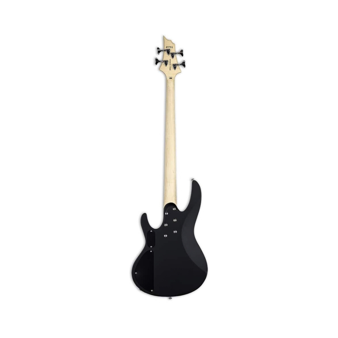 ESP LTD B-10 Series 4-String Electric Bass Guitar - Black Satin - Image 4